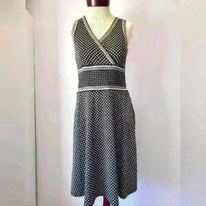 Max studio polka dot  dress size small